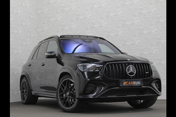Mercedes-Benz GLE AMG 53 Hybrid 4MATIC+ | Panorama | Massage | Soft-Close | Carbon | ACC | 360 Camera | Stoelventilatie | Head-Up | Burmester | Trekhaak | Stoelverwarming V+A | 4-Zone Clima | AMG Drive-Unit | ISO & Infra-Rood Glas | 22 Inch | Keyless-Go | Memory | Luchtvering | Parfumering | Carplay | Stuurverwarming | Rij assistent pakket + | Bekerhouder Clima | Draadloos Laden |