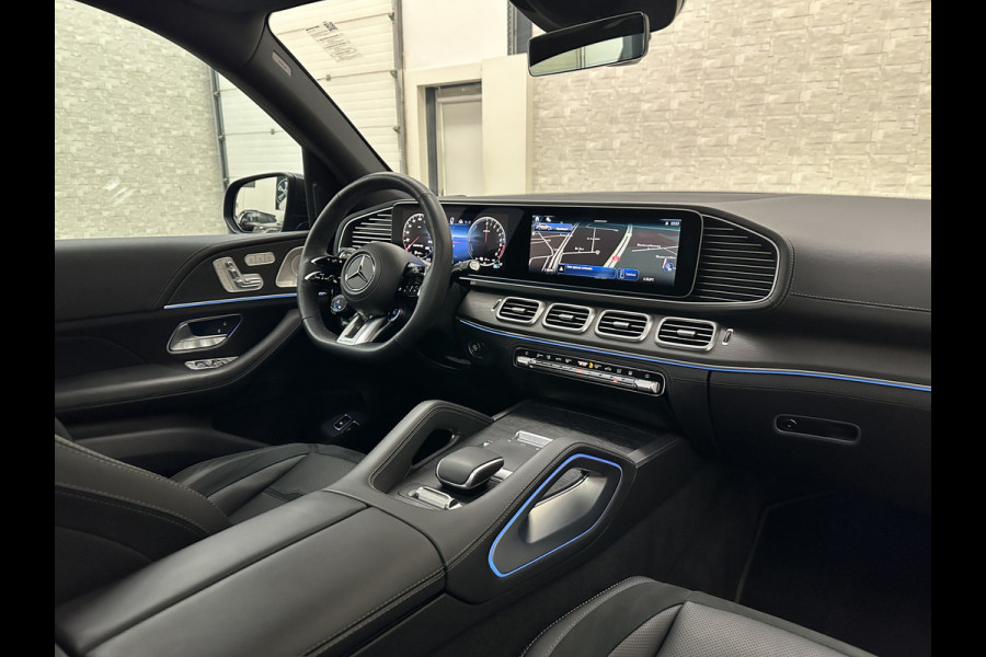 Mercedes-Benz GLE AMG 53 Hybrid 4MATIC+ | Panorama | Massage | Soft-Close | Carbon | ACC | 360 Camera | Stoelventilatie | Head-Up | Burmester | Trekhaak | Stoelverwarming V+A | 4-Zone Clima | AMG Drive-Unit | ISO & Infra-Rood Glas | 22 Inch | Keyless-Go | Memory | Luchtvering | Parfumering | Carplay | Stuurverwarming | Rij assistent pakket + | Bekerhouder Clima | Draadloos Laden |