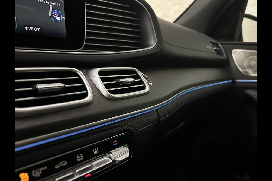 Mercedes-Benz GLE AMG 53 Hybrid 4MATIC+ | Panorama | Massage | Soft-Close | Carbon | ACC | 360 Camera | Stoelventilatie | Head-Up | Burmester | Trekhaak | Stoelverwarming V+A | 4-Zone Clima | AMG Drive-Unit | ISO & Infra-Rood Glas | 22 Inch | Keyless-Go | Memory | Luchtvering | Parfumering | Carplay | Stuurverwarming | Rij assistent pakket + | Bekerhouder Clima | Draadloos Laden |