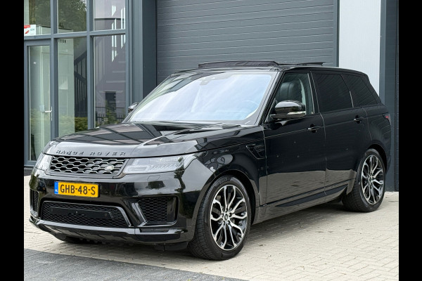 Land Rover Range Rover Sport P400e Autobiography Dynamic / BTW / Luchtvering / 360 Camera / Schuifdak / Black / ACTIE !