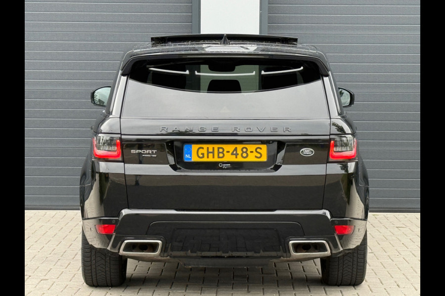 Land Rover Range Rover Sport P400e Autobiography Dynamic / BTW / Luchtvering / 360 Camera / Schuifdak / Black / ACTIE !