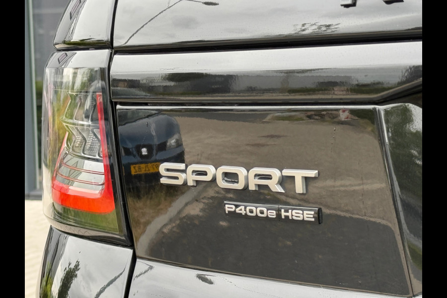 Land Rover Range Rover Sport P400e Autobiography Dynamic / BTW / Luchtvering / 360 Camera / Schuifdak / Black / ACTIE !