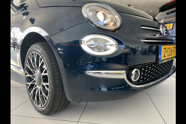 Fiat 500C 1.0 Hybrid dolcivita Airco - Cruise control - Parkeersensoren achter - Open dak - Bluetooth - Navigatiesysteem - Mistlampen voor - Stuur multifunctioneel - Elektrische ramen voor - Stuur leder - Licht metalen vel