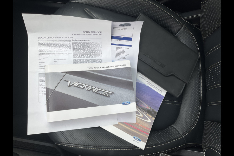 Ford Kuga 2.5 PHEV 264pk Vignale B&O HUD Leer Stoel/Stuurverw Memory Nav/Cam NL-Auto!