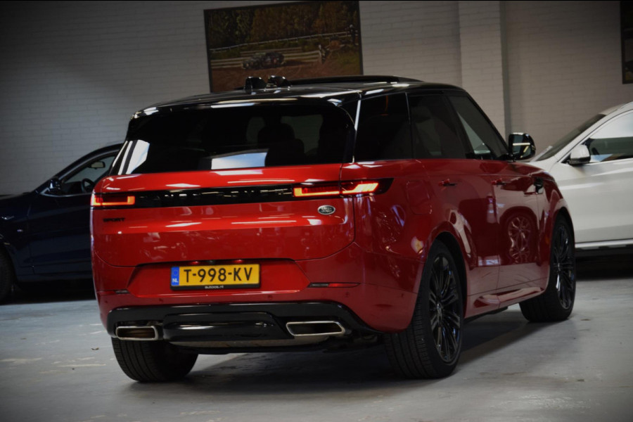 Land Rover Range Rover Sport 3.0 P440e Dynamic SE Navi|Two Tone|Firenze Red|Panoramadak|Org.NL|BTW|23 Inch|Dealer onderhouden
