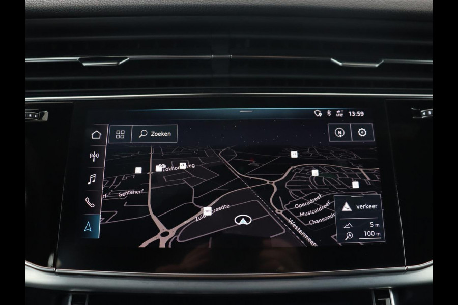 Audi Q8 50 TDI quattro Pro Line S | Panoramadak | Nappaleder | Head-Up | Adaptive cruise | Bang & Olufsen | Matrix LED | 360 Camera | Trekhaak | Stuurverwarming | Side Assist | Keyless | Memory Carplay | Soft-close