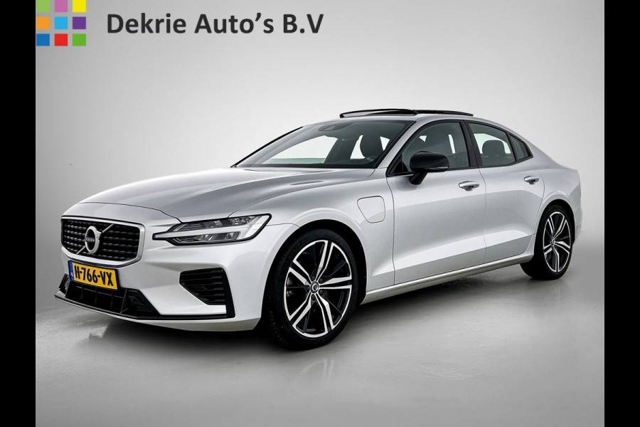 Volvo S60 2.0 T6 AWD Hybride R-Design 340PK / Navi / Cruise-adap / Harman Kardon / Lederen Int / Panorama schuifdak / Trekhaak / Carplay / Apk 04-2026