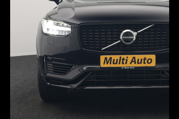 Volvo XC90 T8 Recharge AWD LONG RANGE Ultimate Dark 7 Persoons Plug In Hybrid 456pk Dealer O.H. PHEV | Panodak | Head Up | Adaptive Cruise | Camera | Lederen Sportstoelen Memory & Verwarmd | Google Assistent | Harman & Kardon | Stuur Verwarmd | Apple Carplay | Blis | Keyless | Virtual |