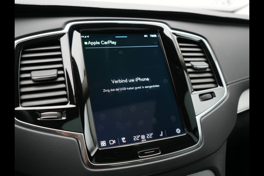 Volvo XC90 T8 Recharge AWD LONG RANGE Ultimate Dark 7 Persoons Plug In Hybrid 456pk Dealer O.H. PHEV | Panodak | Head Up | Adaptive Cruise | Camera | Lederen Sportstoelen Memory & Verwarmd | Google Assistent | Harman & Kardon | Stuur Verwarmd | Apple Carplay | Blis | Keyless | Virtual |