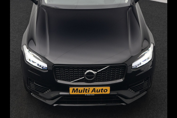 Volvo XC90 T8 Recharge AWD LONG RANGE Ultimate Dark 7 Persoons Plug In Hybrid 456pk Dealer O.H. PHEV | Panodak | Head Up | Adaptive Cruise | Camera | Lederen Sportstoelen Memory & Verwarmd | Google Assistent | Harman & Kardon | Stuur Verwarmd | Apple Carplay | Blis | Keyless | Virtual |