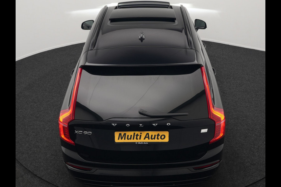 Volvo XC90 T8 Recharge AWD LONG RANGE Ultimate Dark 7 Persoons Plug In Hybrid 456pk Dealer O.H. PHEV | Panodak | Head Up | Adaptive Cruise | Camera | Lederen Sportstoelen Memory & Verwarmd | Google Assistent | Harman & Kardon | Stuur Verwarmd | Apple Carplay | Blis | Keyless | Virtual |