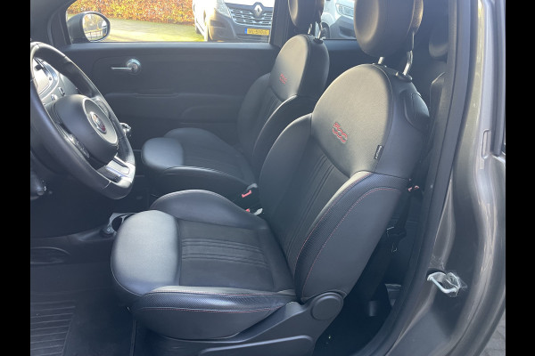 Fiat 500C 1.0 Hybrid sport Airco - Cruise control - Open dak - Parkeersensoren achter - Mistlampen voor - Stuur leder - Stuur multifunctioneel - Bluetooth - Licht metalen velgen 15 inch