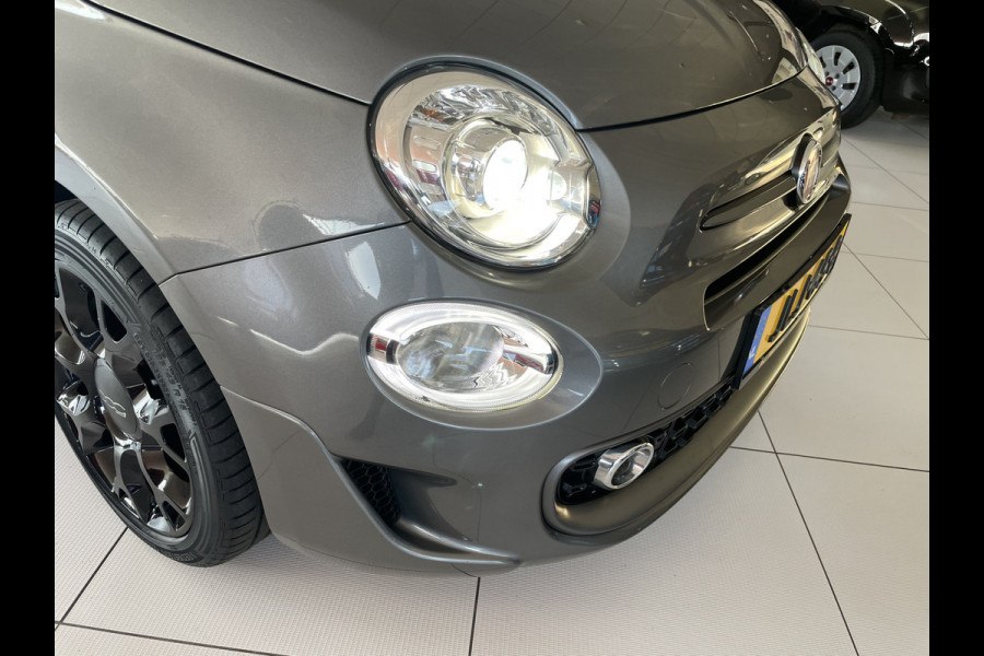 Fiat 500C 1.0 Hybrid sport Airco - Cruise control - Open dak - Parkeersensoren achter - Mistlampen voor - Stuur leder - Stuur multifunctioneel - Bluetooth - Licht metalen velgen 15 inch
