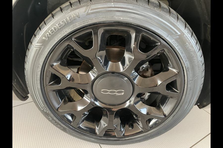 Fiat 500C 1.0 Hybrid sport Airco - Cruise control - Open dak - Parkeersensoren achter - Mistlampen voor - Stuur leder - Stuur multifunctioneel - Bluetooth - Licht metalen velgen 15 inch