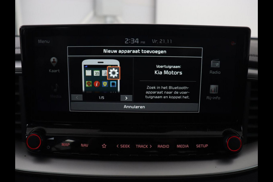 Kia Ceed 1.4 T-GDi DynamicLine | Automaat | Camera | Trekhaak | Carplay | Navigatie | Climate control | DAB | Cruise control | Parkeerhulp