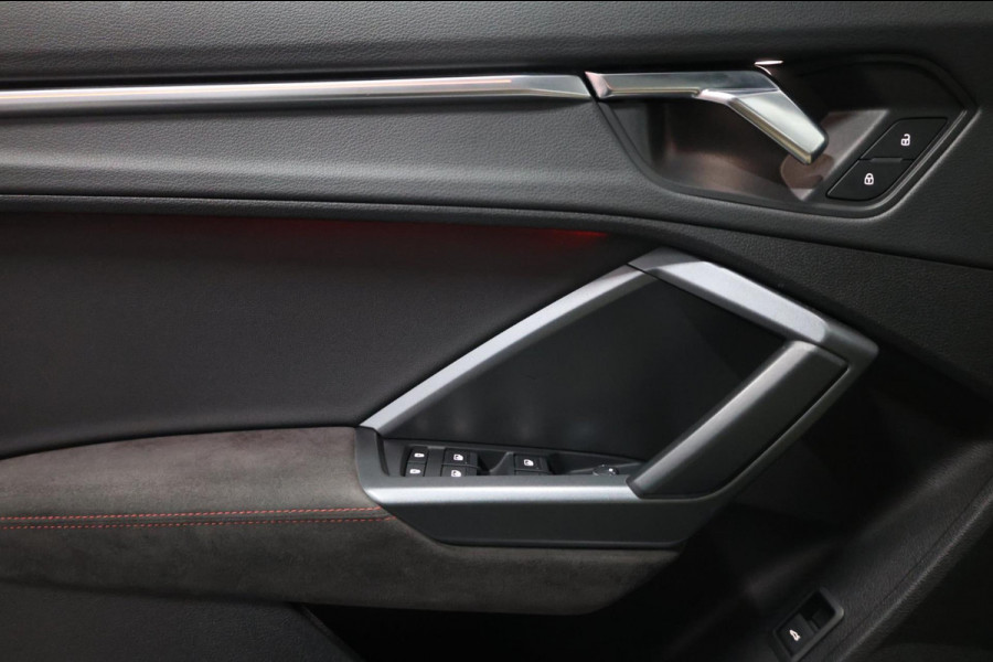 Audi RSQ3 Sportback 2.5 TFSI Quattro 400PK MATRIX+LED/VIRTUAL/PANO/LEER+S.VERWARMING/B&O/21"LMV/360/LINE/ACC/ECC/12 MDN GARANTIE!