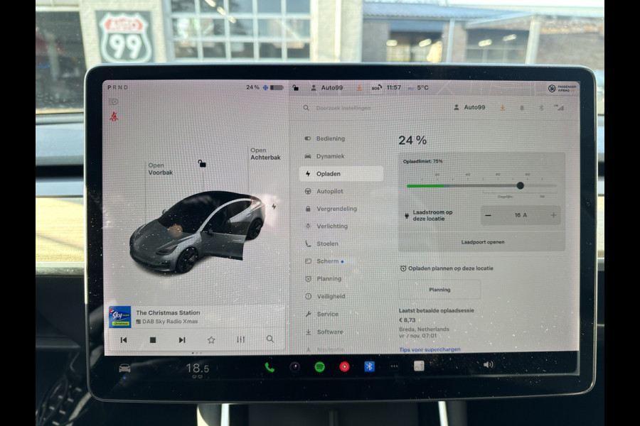 Tesla Model 3 Long Range AWD 75 kWh SOH 83% / NIEUWSTAAT !! / AUTOPILOT /  / STOELVERWARMING