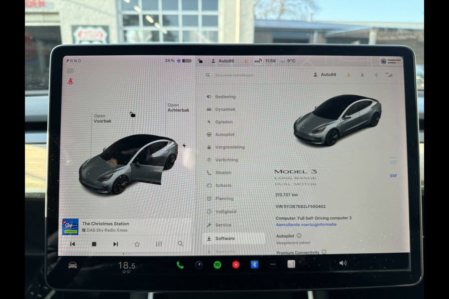 Tesla Model 3 Long Range AWD 75 kWh SOH 83% / NIEUWSTAAT !! / AUTOPILOT /  / STOELVERWARMING