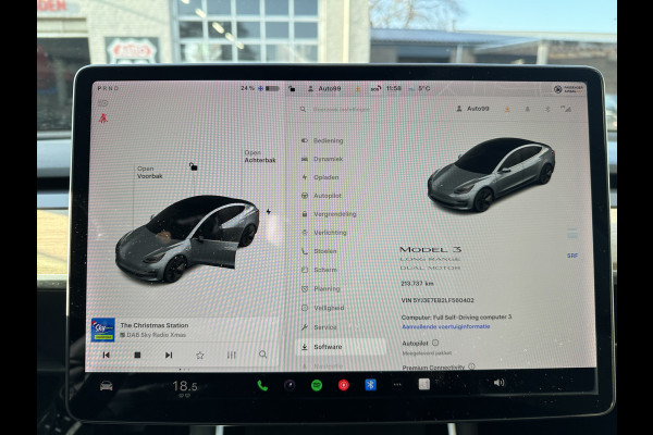 Tesla Model 3 Long Range AWD 75 kWh SOH 83% / NIEUWSTAAT !! / AUTOPILOT /  / STOELVERWARMING