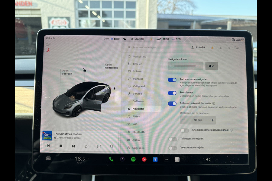 Tesla Model 3 Long Range AWD 75 kWh SOH 83% / NIEUWSTAAT !! / AUTOPILOT /  / STOELVERWARMING