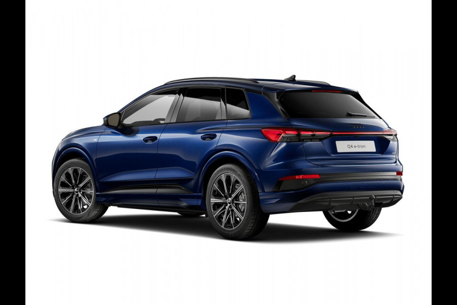 Audi Q4 e-tron 45 S edition Competition 82 kWh 286 pk | Assistentiepakket plus | Trekhaak | Ambient lichtpakket | Optiekpakket zwart plus |