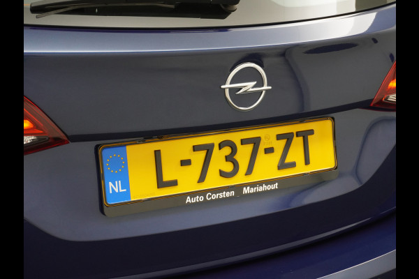 Opel Astra Sports Tourer 1.4T 145pk Navi Camera Lane-dep. Keyless 1/2Leer CruiseControl Led Bluetooth Pdc Apple/Android Aut.Verlichting Isofix Elek.Ramen Ecc Tel. Usb 16''LM Business Elegance