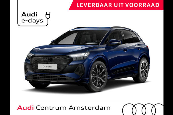 Audi Q4 e-tron 45 S edition Competition 82 kWh 286 pk | Assistentiepakket plus | Trekhaak | Ambient lichtpakket | Optiekpakket zwart plus |