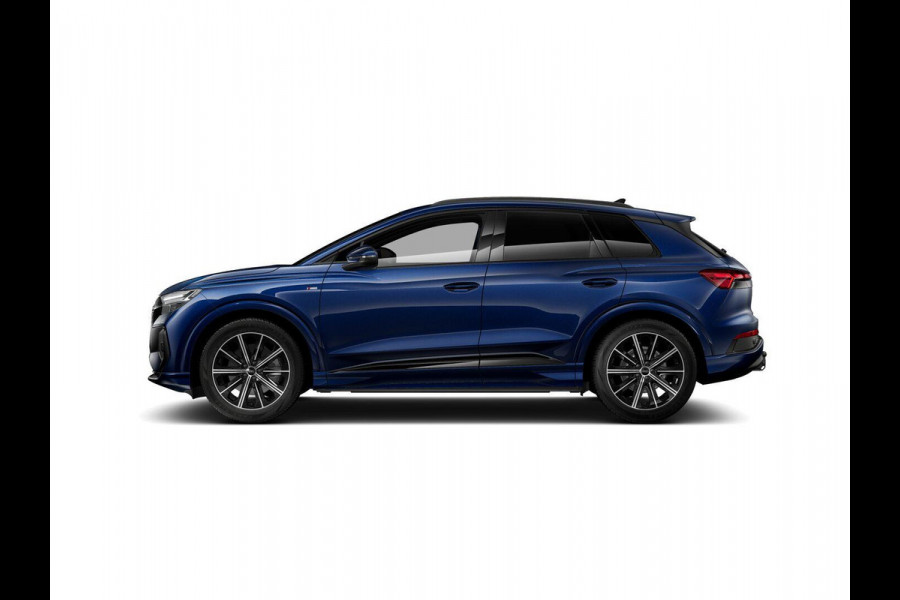 Audi Q4 e-tron 45 S edition Competition 82 kWh 286 pk | Assistentiepakket plus | Trekhaak | Ambient lichtpakket | Optiekpakket zwart plus |