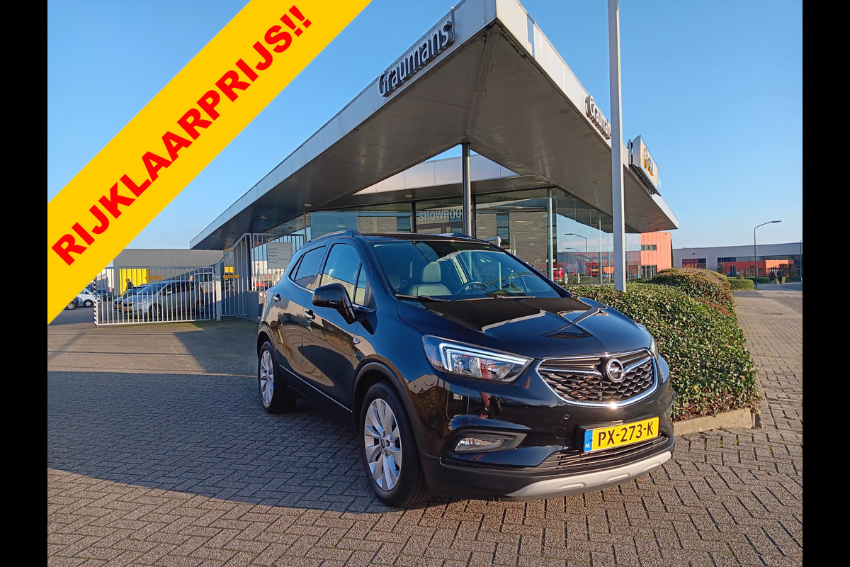 Opel Mokka X 1.4 140PK Turbo Innovation, 18" LMV / LEDER / NAVIGATIE / CAMERA / PDC / incl. 12 MND BOVAGGARANTIE