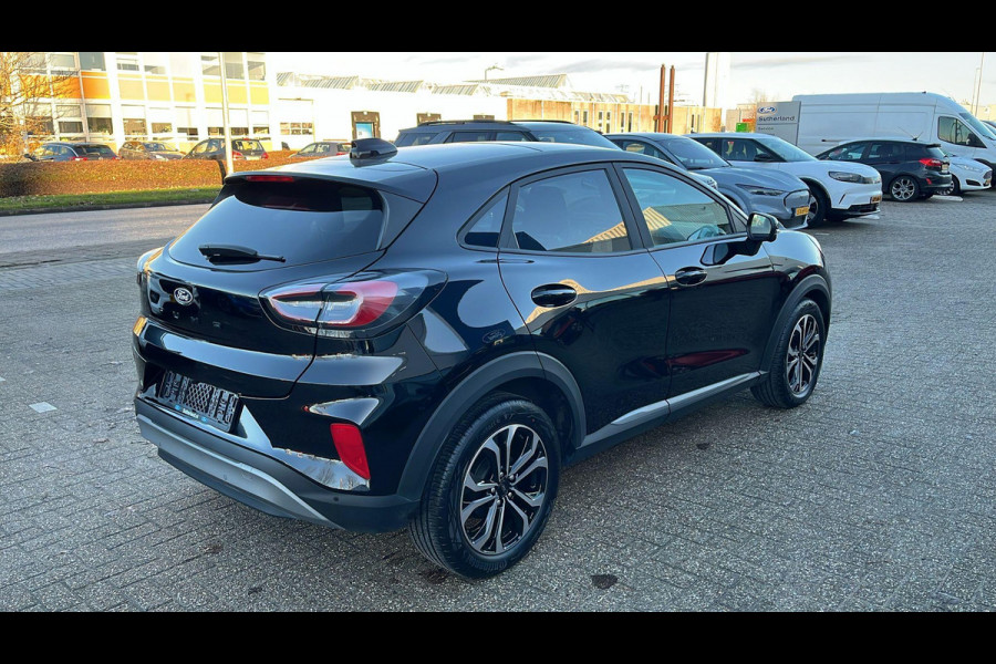 Ford Puma 1.0 EcoBoost Hybrid Titanium 125pk | NIEUW MODEL! | Driver Assistance Pack | Winterpack | Panoramadak | Keyless Pack | Elek Achterklep | Reserve wiel