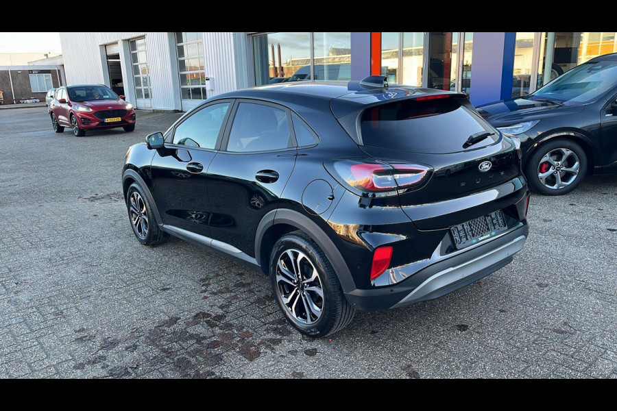 Ford Puma 1.0 EcoBoost Hybrid Titanium 125pk | NIEUW MODEL! | Driver Assistance Pack | Winterpack | Panoramadak | Keyless Pack | Elek Achterklep | Reserve wiel