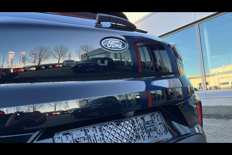 Ford Puma 1.0 EcoBoost Hybrid Titanium 125pk | NIEUW MODEL! | Driver Assistance Pack | Winterpack | Panoramadak | Keyless Pack | Elek Achterklep | Reserve wiel