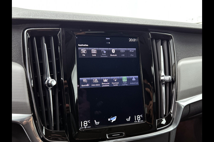 Volvo V90 2.0 B4 198PK Mild Hybrid Business pro automaat / Airco-ecc / Navi / Leder / Adap-cruise / Lmv / Xenon / Car-play / Apk 04-2027