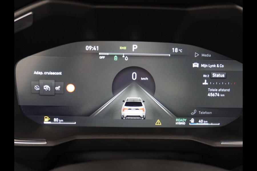 Lynk & Co 01 PHEV AUT-7 261pk Pano-Schuifdak Lmv 20" 360°Camera Apple Carplay Android Auto Adap.Cruise Navi Pdc Ecc Keyless Led Plug-In Hybri Elek.Memory.Stoel File assistent Dodehoek detector Elektrisch bedienbare achterklep Rijstrooksensor Wifi Verkeersbord detectie 425Nm koppel 3,7kw laadvermogen €41.882 Nieuwprijs 1e Eigenaar Origineel NLse auto!