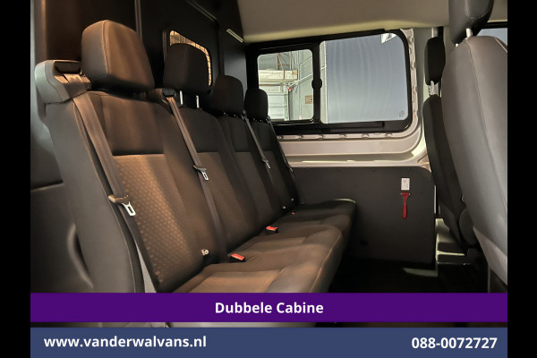 Ford Transit 2.0 TDCI 131pk L3H2 Dubbele Cabine Euro6 Airco | 6-Zits | LED | 2500kg Trekhaak | Cruisecontrol Verwarmde voorruit, Parkeersensoren