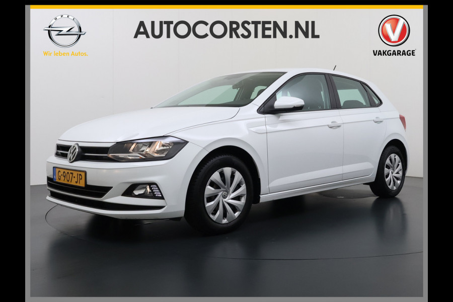 Volkswagen Polo 1.0TGI CNG 5Drs Navi Climatronic Apple Carplay Android Auto Cruise Control Comfortline Executive-pakket DAB+ Bluetooth App-Connect Led 1e Eigenaar Origineel Nederlandse Auto Compressed Natural Gas
