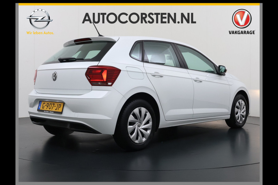 Volkswagen Polo 1.0TGI CNG 5Drs Navi Climatronic Apple Carplay Android Auto Cruise Control Comfortline Executive-pakket DAB+ Bluetooth App-Connect Led 1e Eigenaar Origineel Nederlandse Auto Compressed Natural Gas