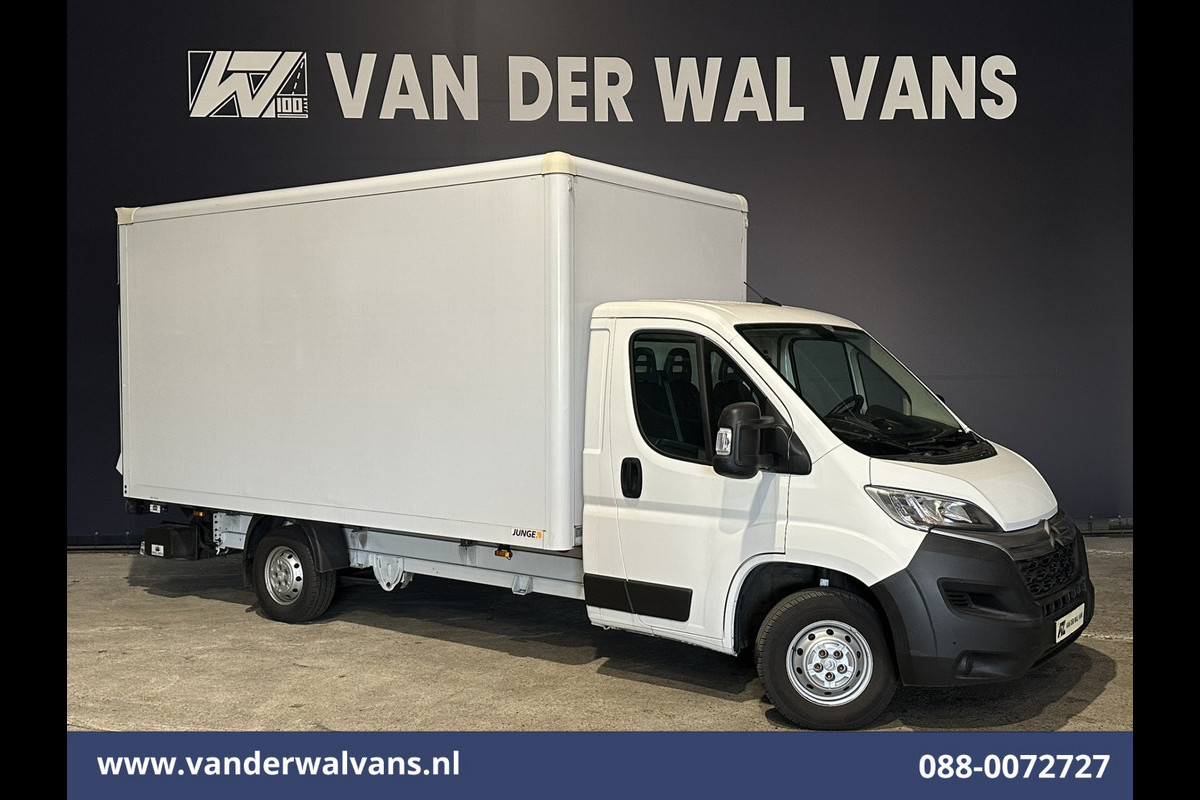 Citroën Jumper 2.2 BlueHDi 141pk Bakwagen Laadklep Euro6 Airco | 975kg laadvermogen Bijrijdersbank