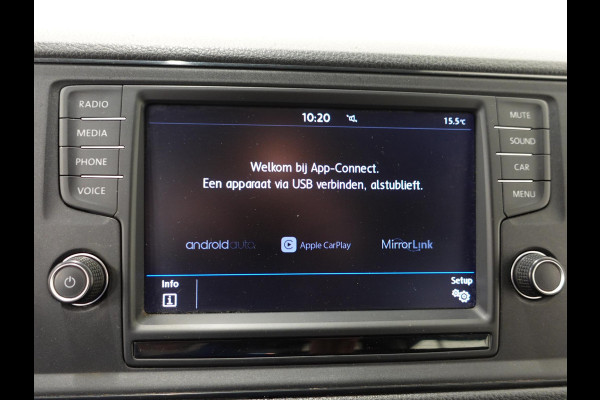 Volkswagen Crafter 140pk L4H3 / L3H2 Dubbele cabine Airco Cruise control Trekhaak Navigatie Carplay  Camera Sidebars Euro6