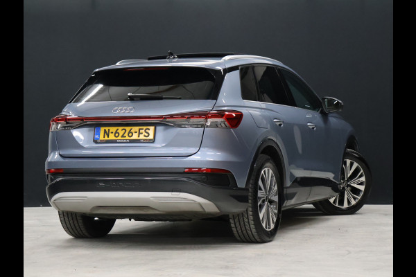 Audi Q4 e-tron 35 Launch edition Advanced Plus 55 kWh SOH 94% [SCHUIFKANTELDAK, APPLE CARPLAY, ANDROID, ADAPTIVE CRUISE, VOL LEDER, CAMERA, STOELVERWARMING, LEDVERLICHTING, CLIMATE, NIEUWSTAAT]
