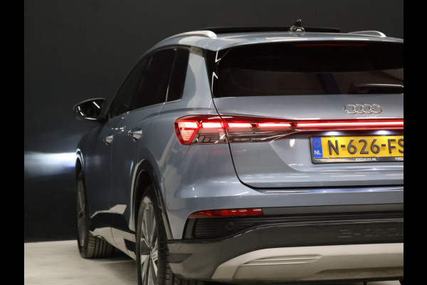 Audi Q4 e-tron 35 Launch edition Advanced Plus 55 kWh SOH 94% [SCHUIFKANTELDAK, APPLE CARPLAY, ANDROID, ADAPTIVE CRUISE, VOL LEDER, CAMERA, STOELVERWARMING, LEDVERLICHTING, CLIMATE, NIEUWSTAAT]