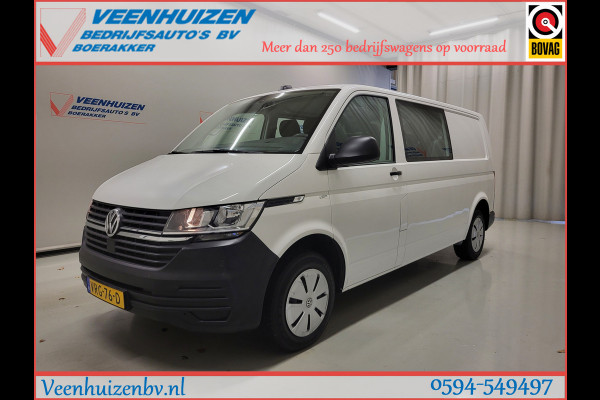 Volkswagen Transporter 2.0TDI L2/H1 Dubbele Cabine Euro 6!