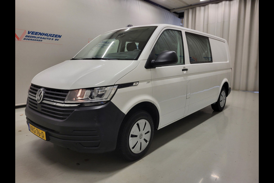 Volkswagen Transporter 2.0TDI L2/H1 Dubbele Cabine Euro 6!