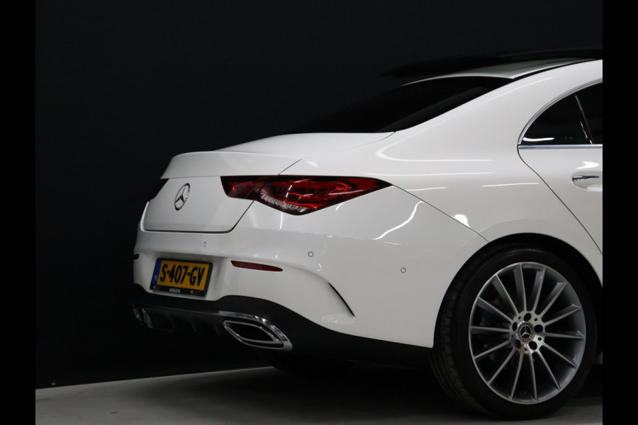 Mercedes-Benz CLA-Klasse 200 Premium Plus [SCHUIFKANTELDAK, BURMESTER SOUND, APPLE CARPLAY, ANDROID, SFEERVERLICHTING, CAMERA, STOELVERWARMING, LEDVERLICHTING, CRUISE, CLIMATE, NIEUWSTAAT]
