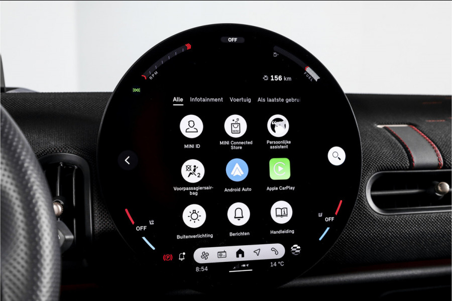 MINI Mini 2.0 JCW John Cooper Works XL 232PK - Automaat | S/K Panodak | Dig. Cockpit | Adapt. Cruise | Elek. Stoelen-+massage+verwarming | PDC | 360 Camera | NAV + App. Connect | ECC | Harman/Kardon | LM 18" | 5785