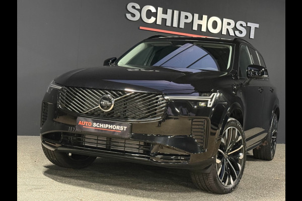 Volvo XC90 T8 Hybride Plus Dark 21 inch 7 Zits All Black 455pk 360 camera