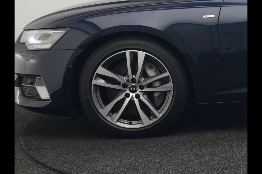 Audi A6 Avant 50 TFSI e quattro S Line Panodak Plug In Hybrid 300pk PHEV | Trekhaak | Head Up | Bang & Olufsen | Lederen Sportstoelen Verwarmd | Adaptive Cruise | Apple Carplay | Camera | Blis | Navigatie | Virtual | DAB |