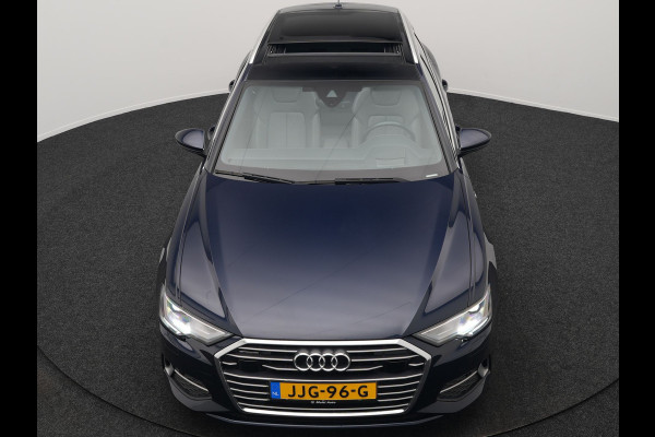 Audi A6 Avant 50 TFSI e quattro S Line Panodak Plug In Hybrid 300pk PHEV | Trekhaak | Head Up | Bang & Olufsen | Lederen Sportstoelen Verwarmd | Adaptive Cruise | Apple Carplay | Camera | Blis | Navigatie | Virtual | DAB |