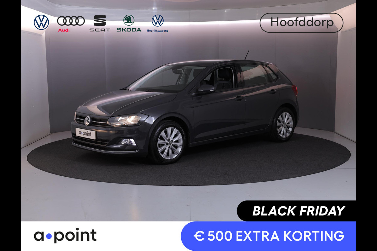 Volkswagen Polo 1.0 TSI Highline 95 pk Automaat (DSG) | Navigatie via App | Parkeersensoren | Achteruitrijcamera | Adaptieve cruise control | Voll. digitaal instrumentenpaneel |