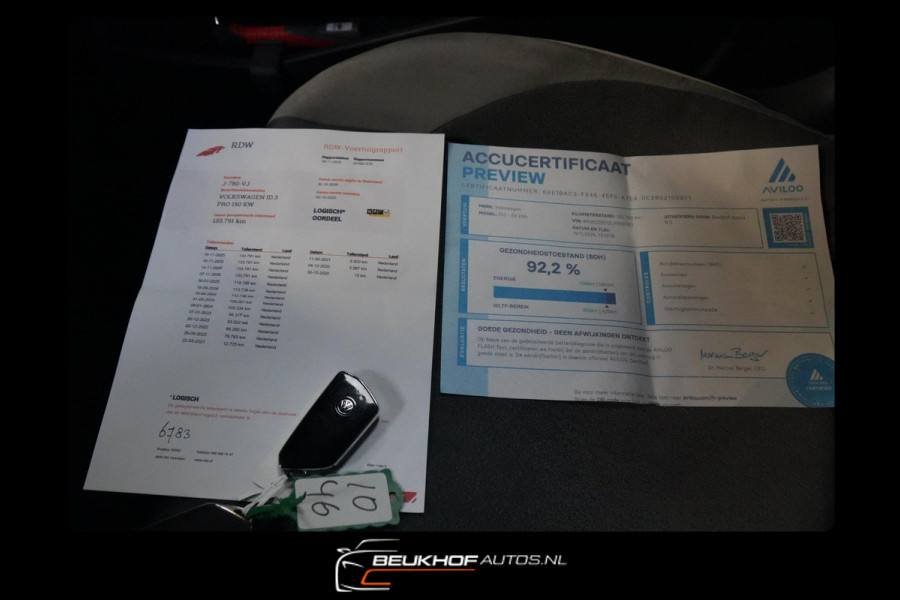 Volkswagen ID.3 First Plus 58 kWh Soh 92% Carplay 20x Id3 !!